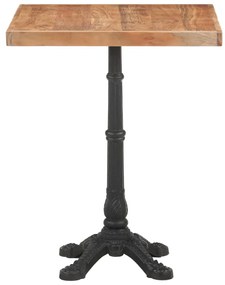 321085 vidaXL Бистро маса, 60x60x76 см, акациево дърво масив