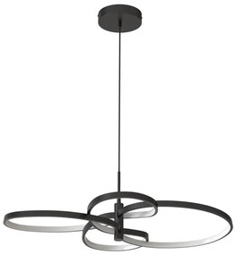 LED полилей на кабел RIBBON LED/37W/230V 4000K черен