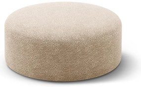 Светлокафява табуретка от букле Dia – Micadoni