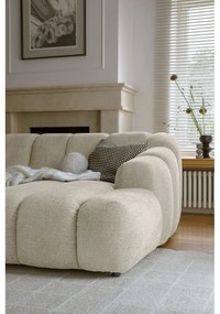 Бежов ъглов диван (десен ъгъл) Shell – Miuform