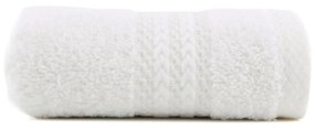 Бяла кърпа от чист памук , 30 x 50 cm - Foutastic