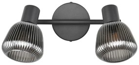 Черен прожектор ø 10 cm Tarifa – Trio