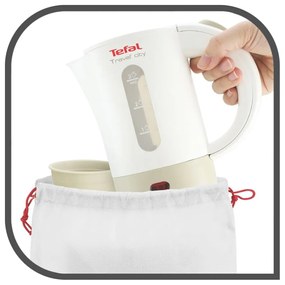 Бял чайник 500 ml Travel'City KO120130 - Tefal