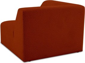 Модулен диван от букле в тухлен цвят (променлив) Roxy – Scandic