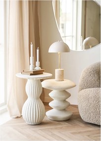 Бежова настолна лампа с метален абажур (височина 45 cm) Sheffield – House Nordic