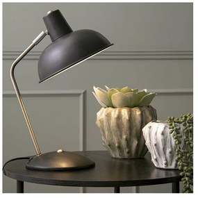 Черна настолна лампа Hood - Leitmotiv