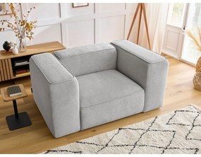 Светлосиво кресло Zephyr – Bobochic Paris