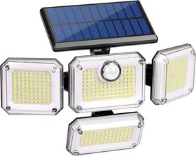 LED соларен прожектор със сензор GLOW LED/2,5W/3,7V 6500K IP44 2400 mAh