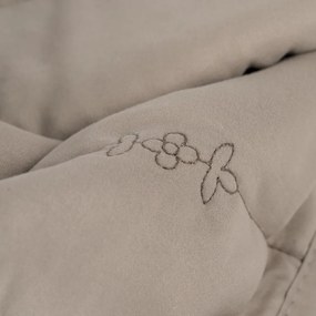 Кафяво-сиво капитонирано покривало за легло 180x260 cm – Ixia