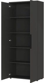 Антрацитен гардероб 81x197 cm Mailand - Germania