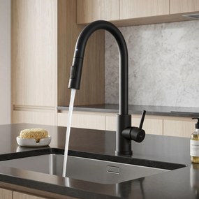 Смесител за кухня Rea Fresh Touch Black Matt