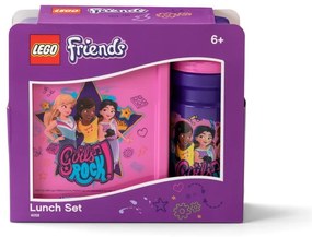 Комплект бутилка за вода и кутия за закуски Friends Girls Rock - LEGO®