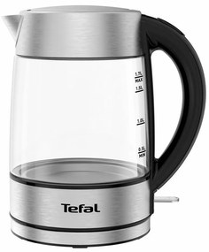 Tefal - Кана GLASS 1,7 l  2200W/230V хром