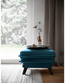 Тюркоазено столче за крака Charming Charlie - Miuform