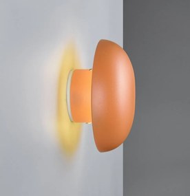 Оранжева LED стенна лампа с USB Davey – Reality