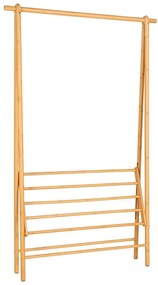 Бамбукова стойка за дрехи в естествен цвят Manaus – House Nordic