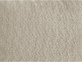 Бежов ъглов диван от прежда с примки от букле (десен ъгъл) Azra – Bobochic Paris