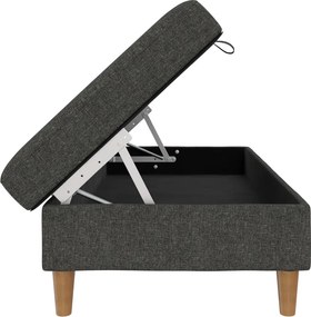 Тъмносива табуретка Lilly – Støraa