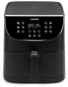 Фритюрник с горещ въздух Cosori Premium Air Fryer CP158-AF, 1700W, 5.5 л, 11 програми, Таймер, Черен