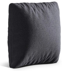 Тъмносива възглавница за диван от прежда с примки от букле Kemi – Cosmopolitan Design