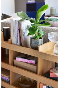 Библиотека от декор от дъб в естествен цвят 120x70x32 cm Momentum – Hübsch