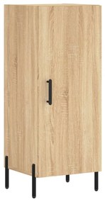 828551 vidaXL Сайдборд, дъб сонома, 34,5x34x90 см, инженерно дърво