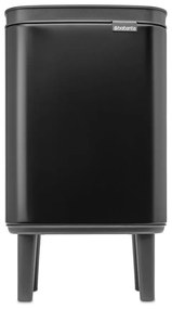 Матово черно стоманено кошче за боклук 4 l Bo Hi – Brabantia