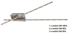 Briloner 3252-022 - LED Димируема лампа TEMPALTE 2xLED/11W/230V