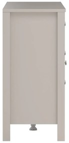 Сиво-бежов скрин 152x80x38 cm Madrid – Tvilum