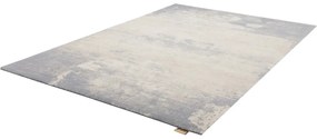 Кремаво-сив вълнен килим 120x180 cm Bran - Agnella