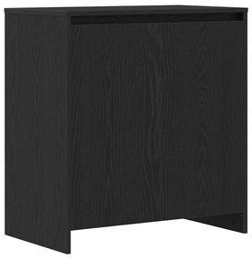 862082 vidaXL Бюфет, черен дъб, 70x41x75 см, инженерно дърво