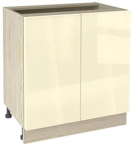 Долен шкаф МДФ Глосмакс 802 (80см) Сонома