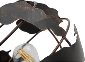 Черна настолна лампа с метален абажур (височина 40 cm) World Industry – Mauro Ferretti