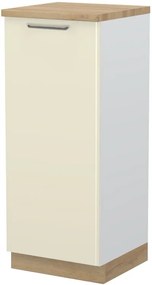 Висок подов шкаф Modena K14-60-1KF-White - Beige