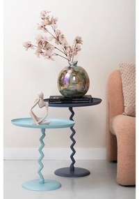 Метална кръгла странична масичка ø 44 cm Zig Zag – Leitmotiv