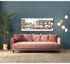 Живопис върху платно , 45 x 140 cm Restaurant - Styler