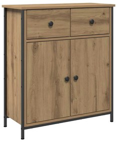 857471 vidaXL Сайдборд, дъб артизан, 70x30x80 см, инженерно дърво