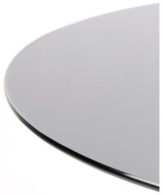 Кръгла маса за хранене със стъклен плот ø 104 cm Floris - White Label