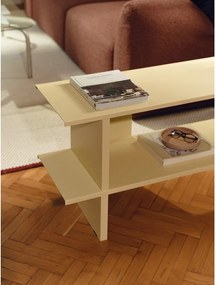 Жълт метален стелаж 160x57x37 cm Hes – noo.ma