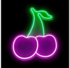 2Kids Toys - LED неонова стенна декорация LED/5W/USB череши