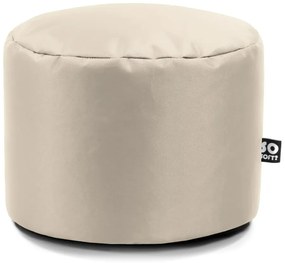 Бежов детски пуф от изкуствена кожа Dot M – So Soft?