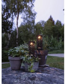 Комплект от 2 външни слънчеви LED лампи, височина 18 см Izola - Star Trading