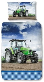 Единично фланелено детско спално бельо 140x200 cm Strong – Good Morning