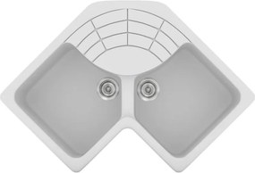 Мивка Sanitec 310-Leuko