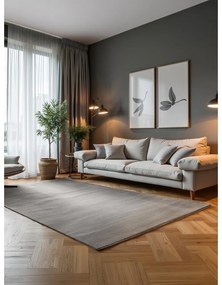 Сив/кремав килим 160x235 cm Perles Dolomite – Elle Decoration