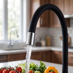Смесител за кухня Calani LUPI black
