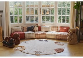 Памучна детска възглавница 40x25 cm Mapple Red – Lorena Canals