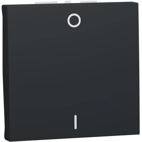 SE Двуполюсен ключ 16А 2 мод. цвят Антрацит Unica - NU326254