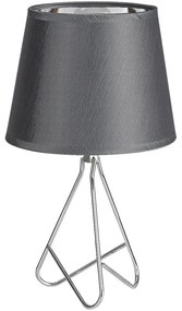 Rabalux - Настолна лампа 1xE14/40W/230V сив