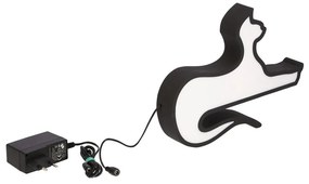 Черна бебешка лампа Cat - Candellux Lighting